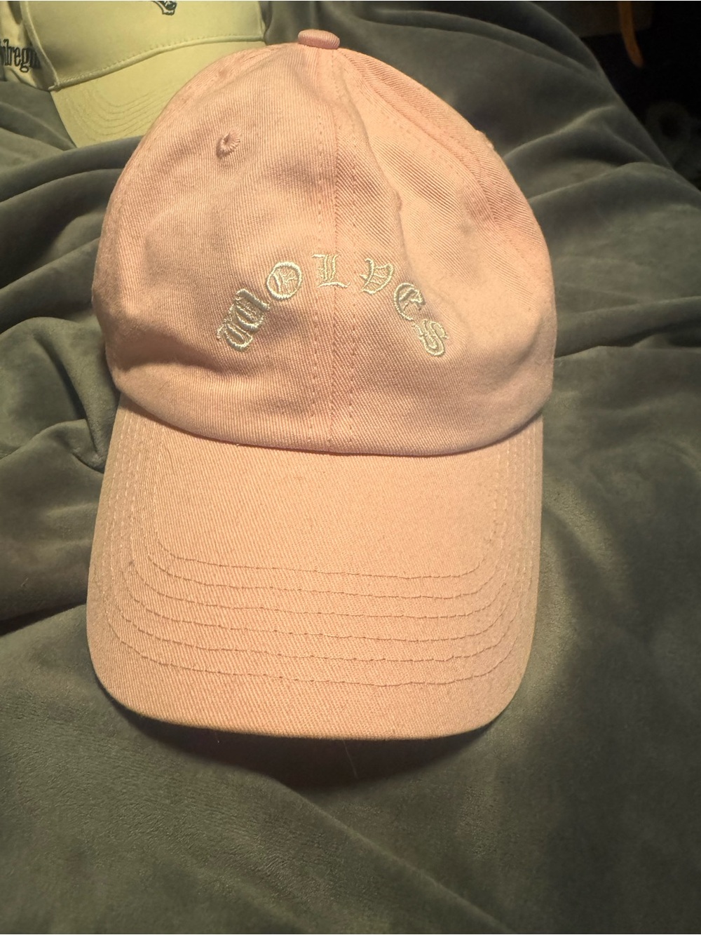 Darc Sport Pink Baseball Cap with White Embroidered Text